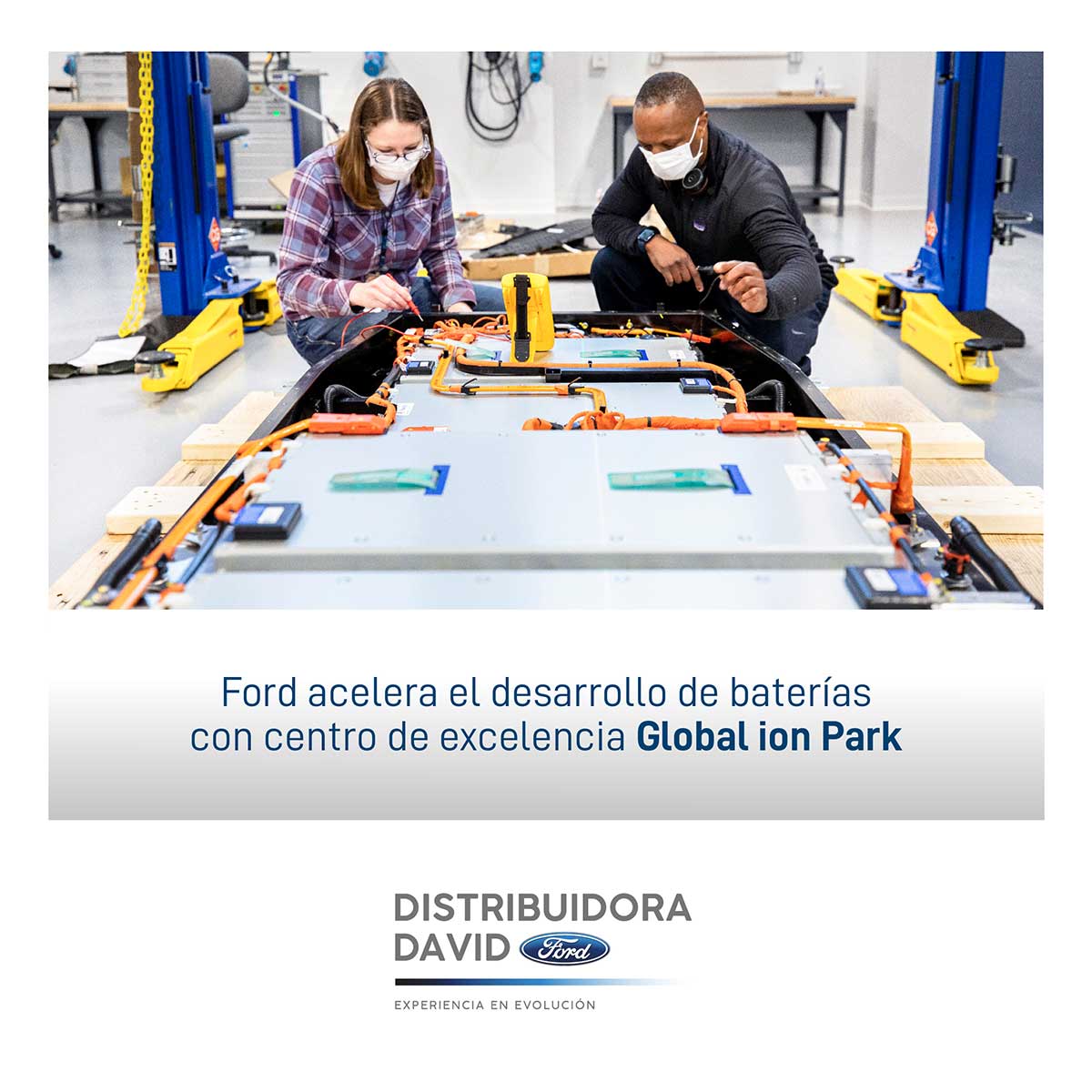 NEWS 66 FORD ACELERA EL DESARROLLO DE BATERÍAS CON CENTRO DE EXCELENCIA GLOBAL ION PARK