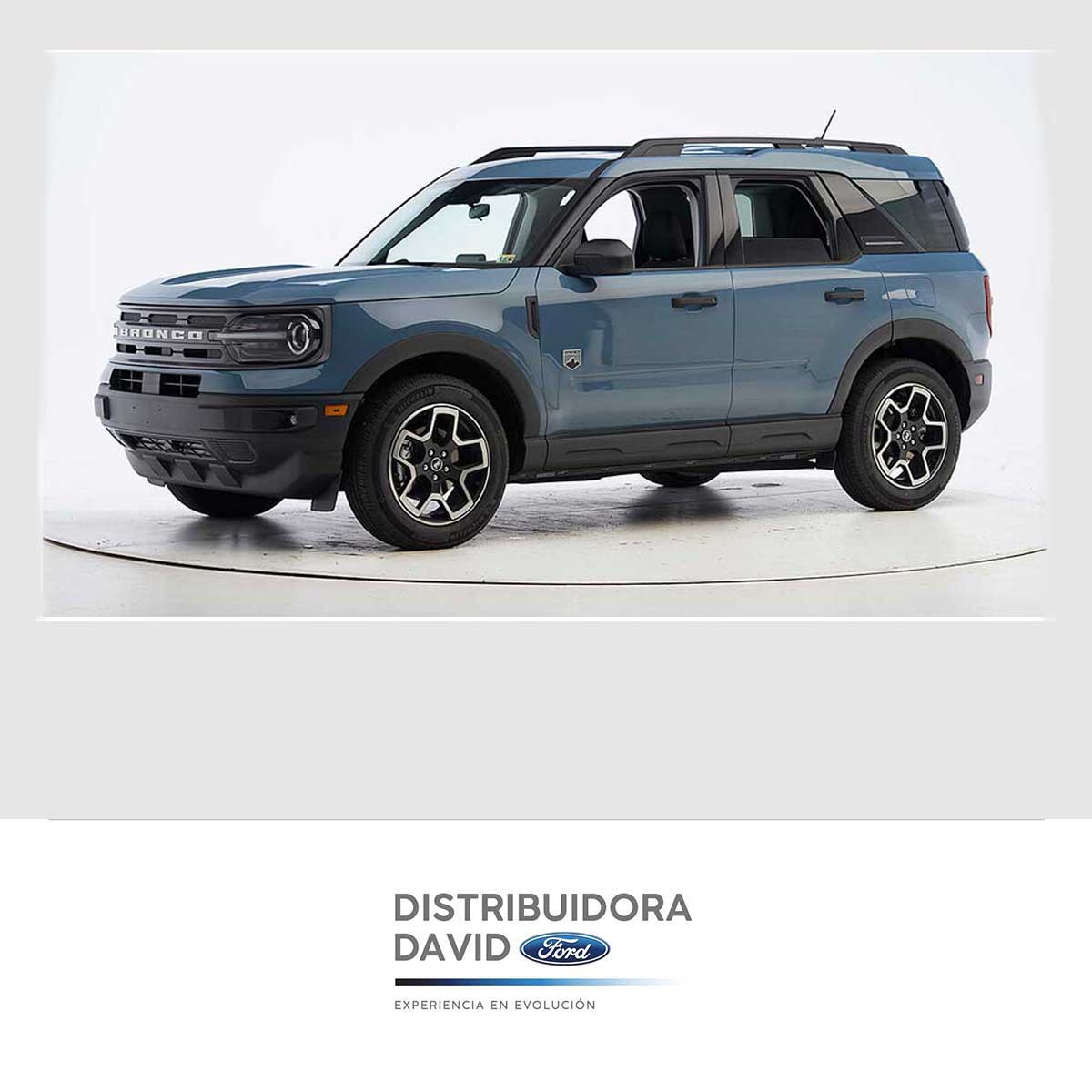 NEWS 65 LA TOTALMENTE NUEVA BRONCO SPORT GANA EL PREMIO TOP SAFETY PICK + DEL INSURANCE INSTITUTE FOR HIGHWAY SAFETY